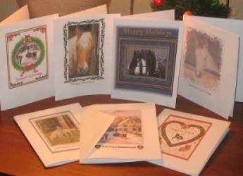 horse Christmas cards
