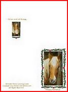 pony Christmas card