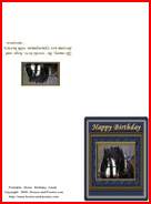 clydesdales birthday card
